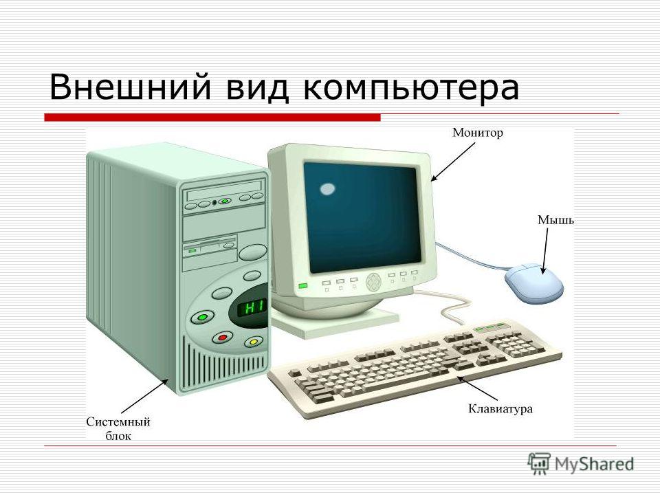 Виды интерфейсов персонального компьютера