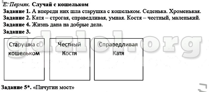 Изложение случай с кошельком план