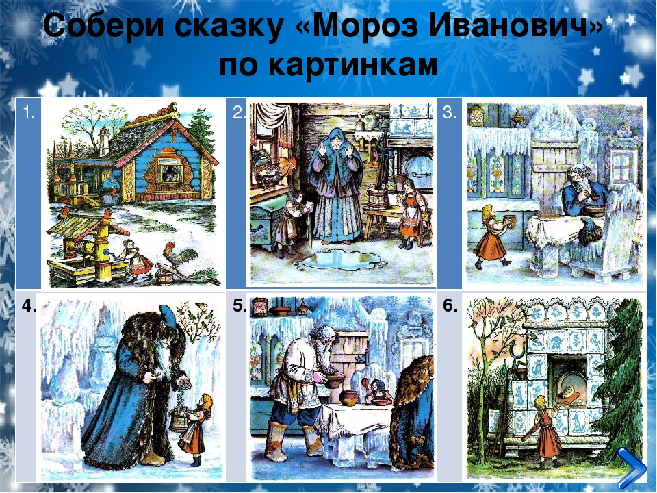 План сказки морозко