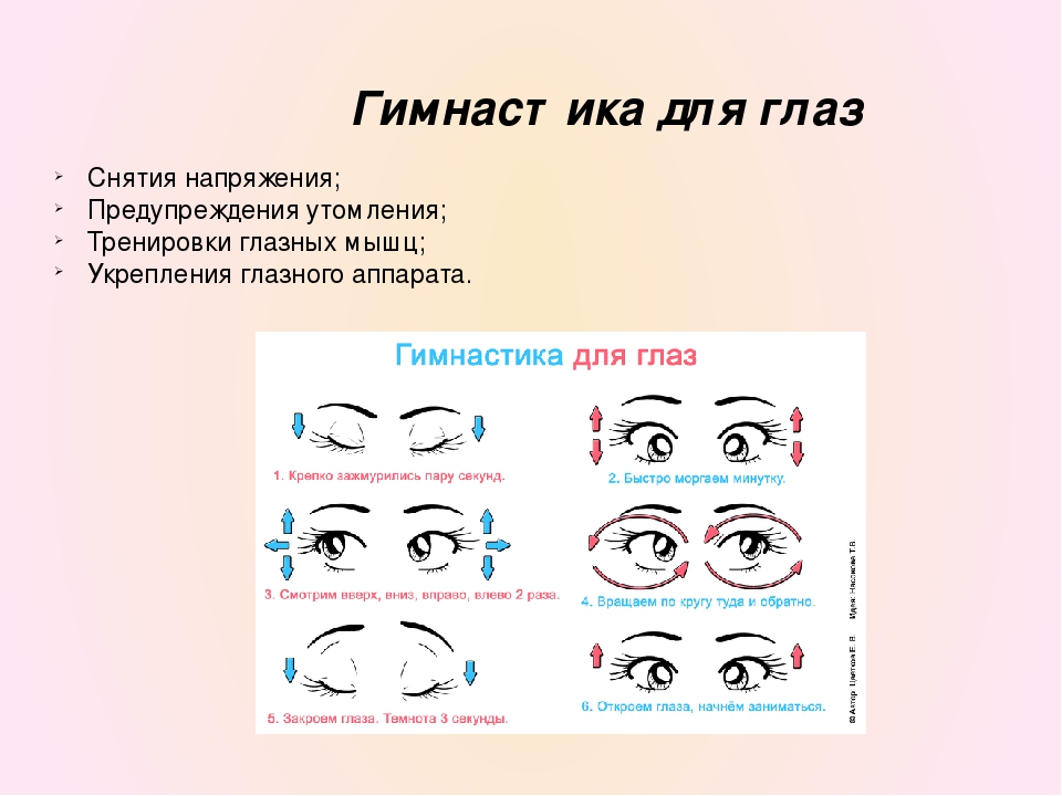 Гимнастика для глаз для детей 5 6 лет в детском саду картинки