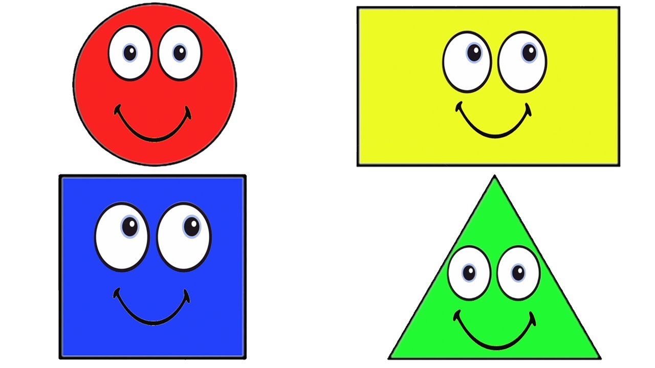Картинка геометрические фигуры для детей в детском саду