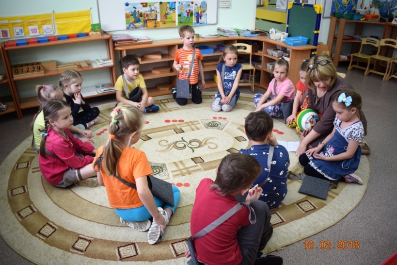 Игры в кругу в детском саду