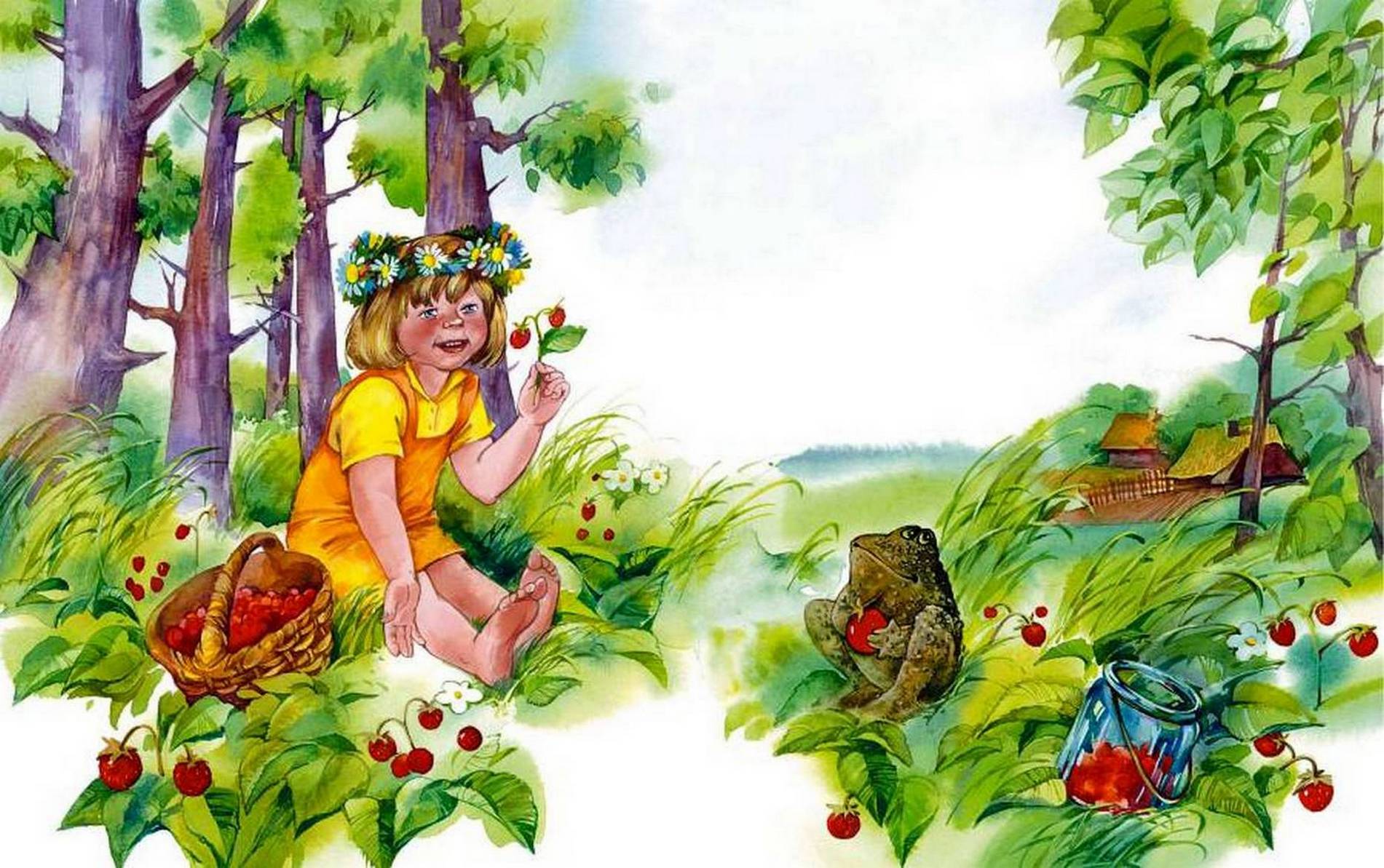 картинки про лес и природу для детей