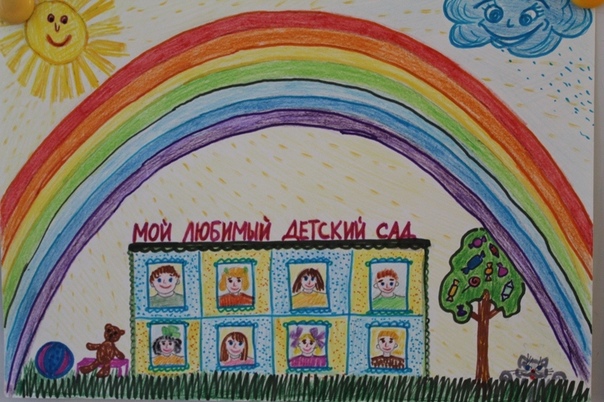 Рисунки в старшей группе детского сада