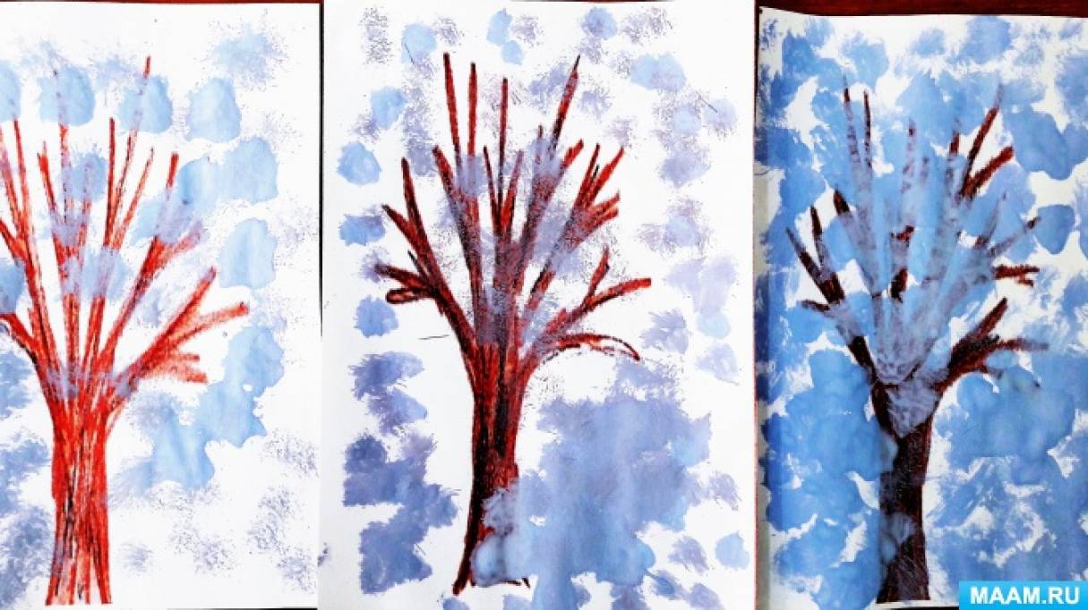 Деревья в снегу вторая младшая группа. Рисование «деревья в инее» (т. с. Комарова, стр. 91). Рисование«деревья в снегу» (т.с. Комарова. Занятие 58). Рисование деревья зимой в средней группе. Рисование в младшей группе дерево зимой.
