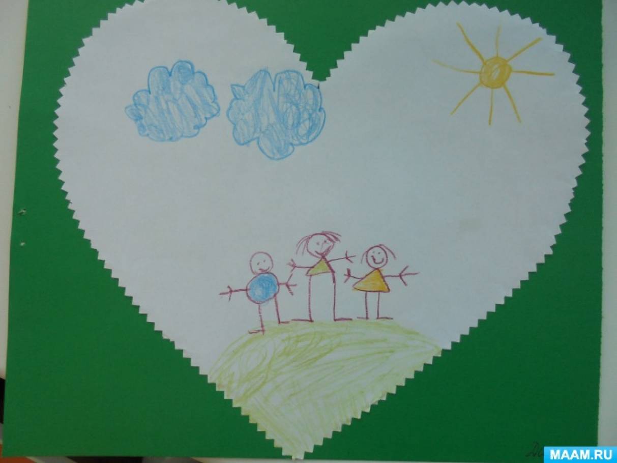 Конспект занятия моя семья средняя группа. Рисование ко Дню семьи в средней группе. День семьи в детском саду рисование. Рисование семья средняя группа. Рисование в младшей группе на тему день семьи.