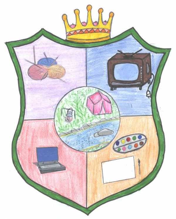 Герб семьи нарисовать для школы 5 класс