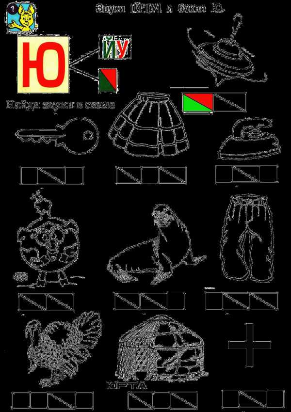 Найди место звука в слове картинки