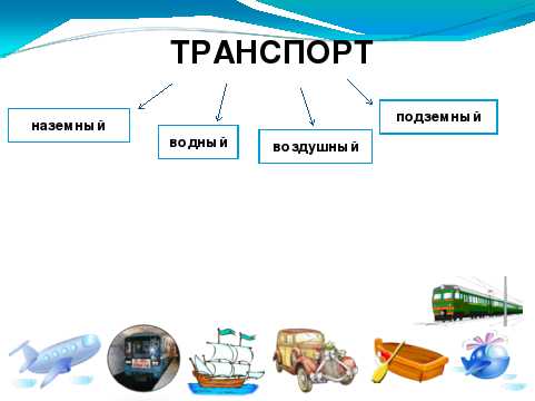 Какой бывает транспорт